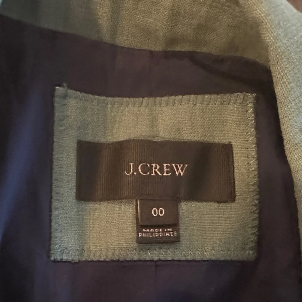 J. Crew Women's Green Blazer